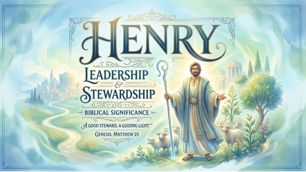 Henry Name Meaning Bible