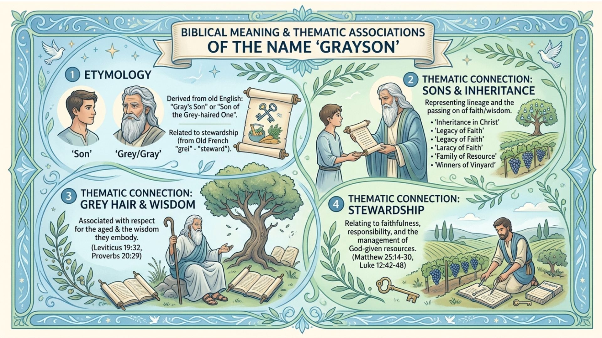 Meaning of Grayson in the Bible