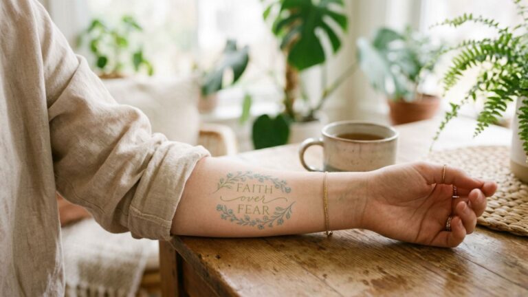 Short Bible Verse Tattoos for Females