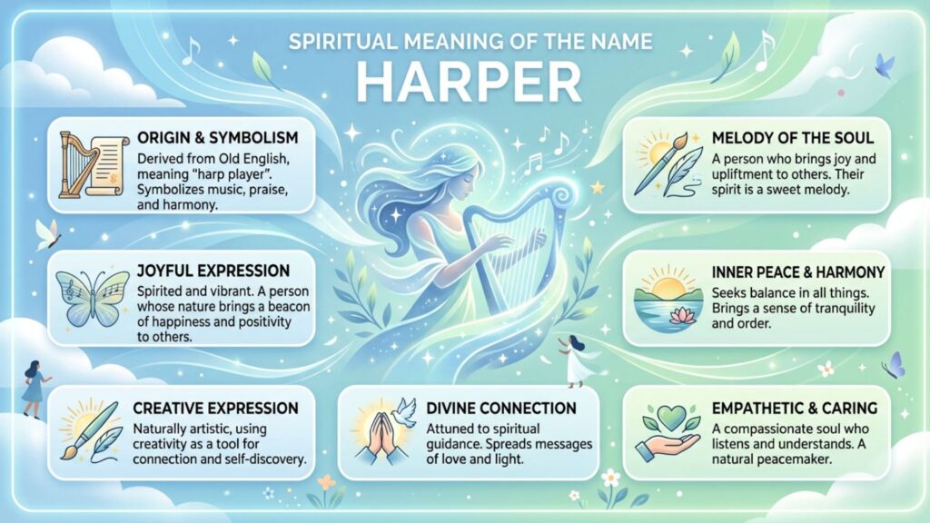 Spiritual Meaning of the Name Harper