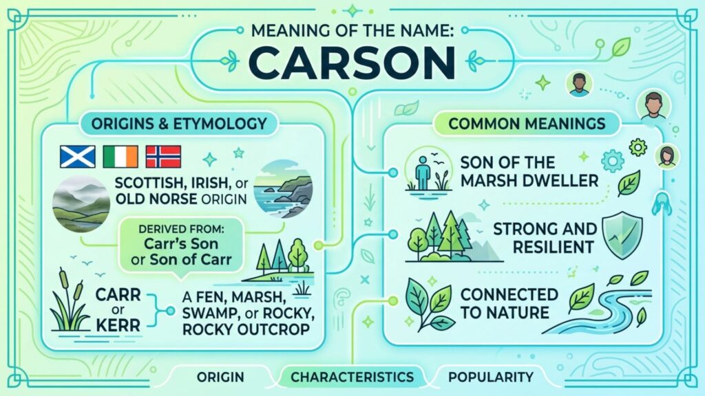 What Does the Name Carson Mean