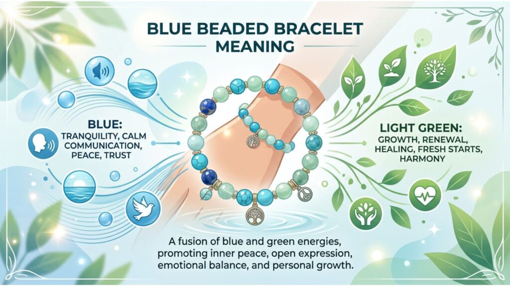 Blue Beaded Bracelet Meaning