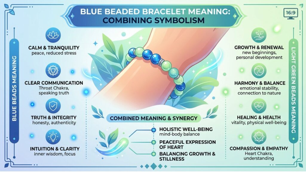 Blue Beaded Bracelet Meaning