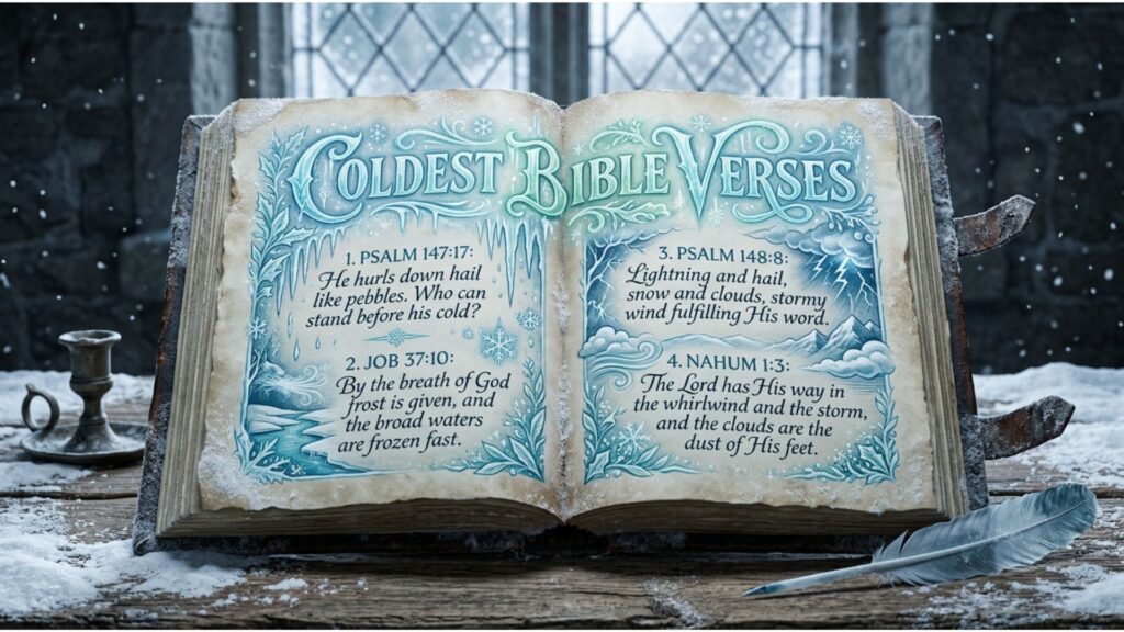 Coldest Bible Verses