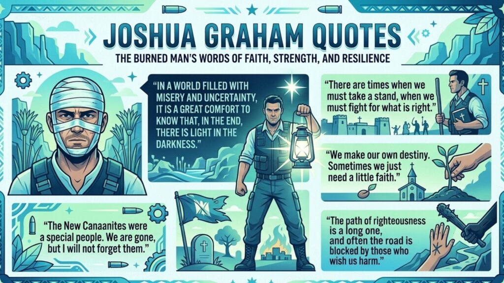  Joshua Graham Quotes
