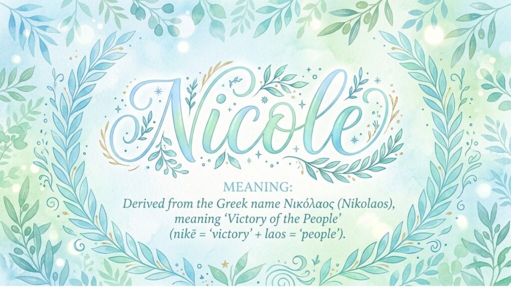 Nicole Meaning