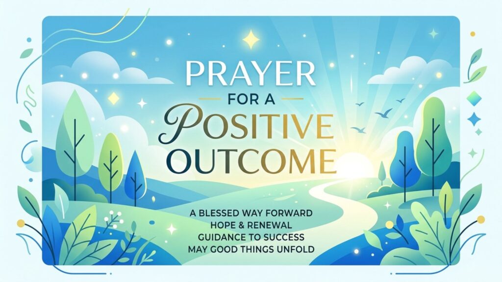 Prayer for Positive Outcome