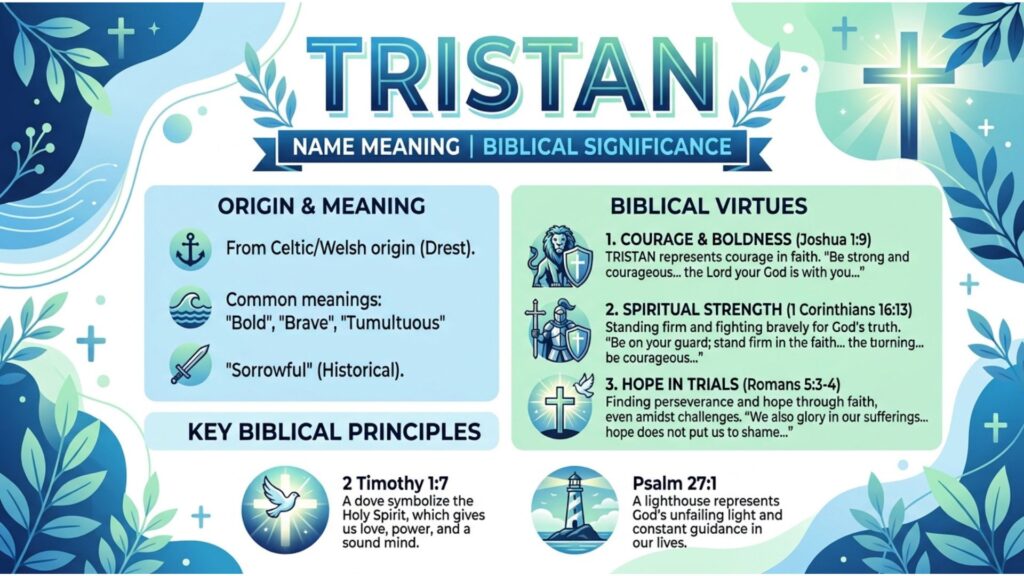 Tristan Name Meaning Bible

