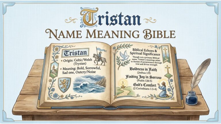 Tristan Name Meaning Bible