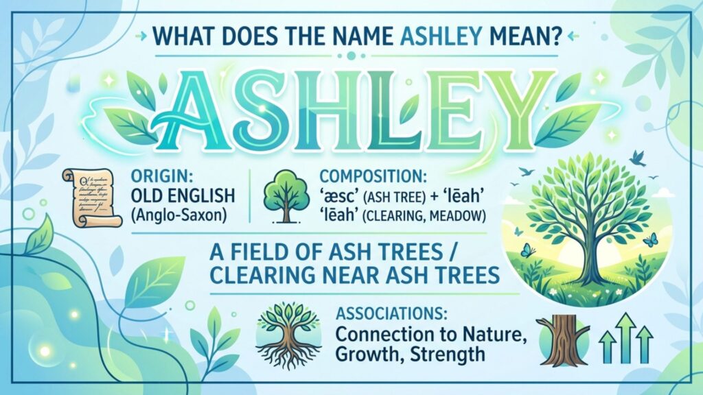 What Does Ashley Mean