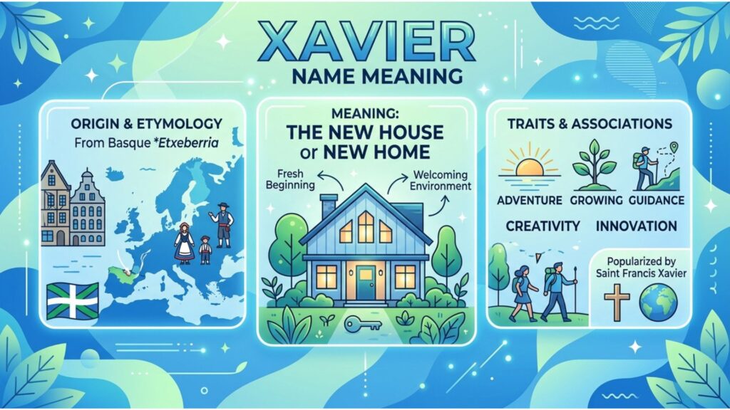 Xavier Name Meaning 