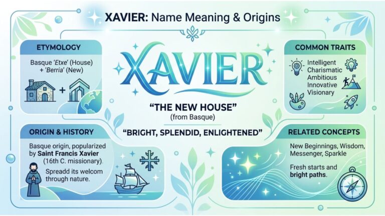 Xavier Name Meaning