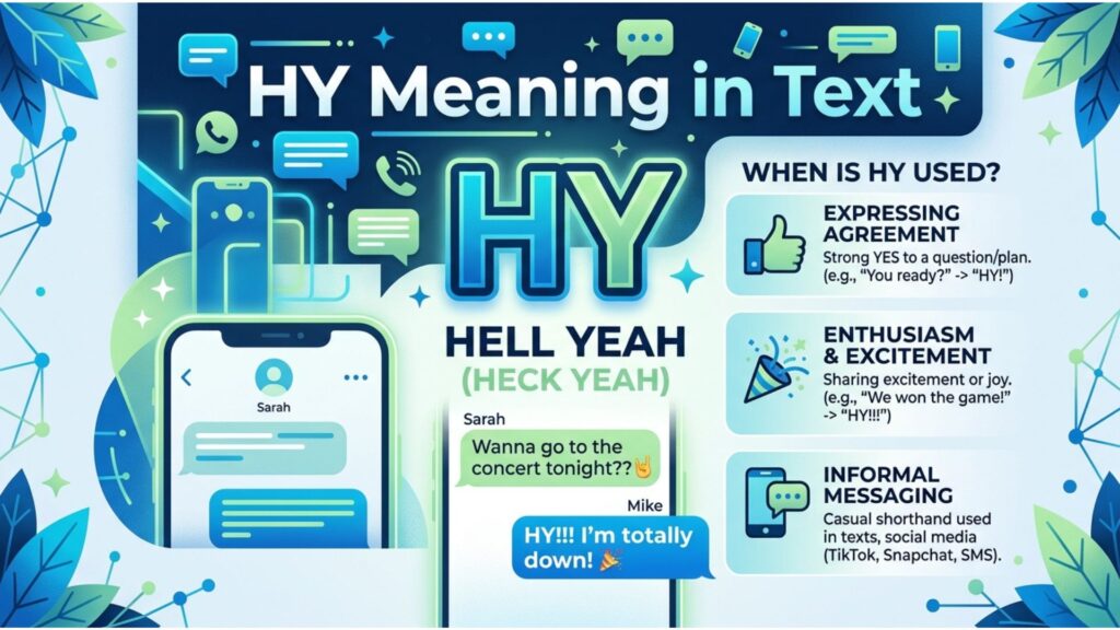 HY Meaning in Text