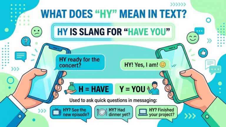 HY Meaning in Text