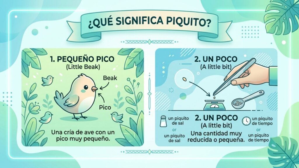 Piquito Meaning