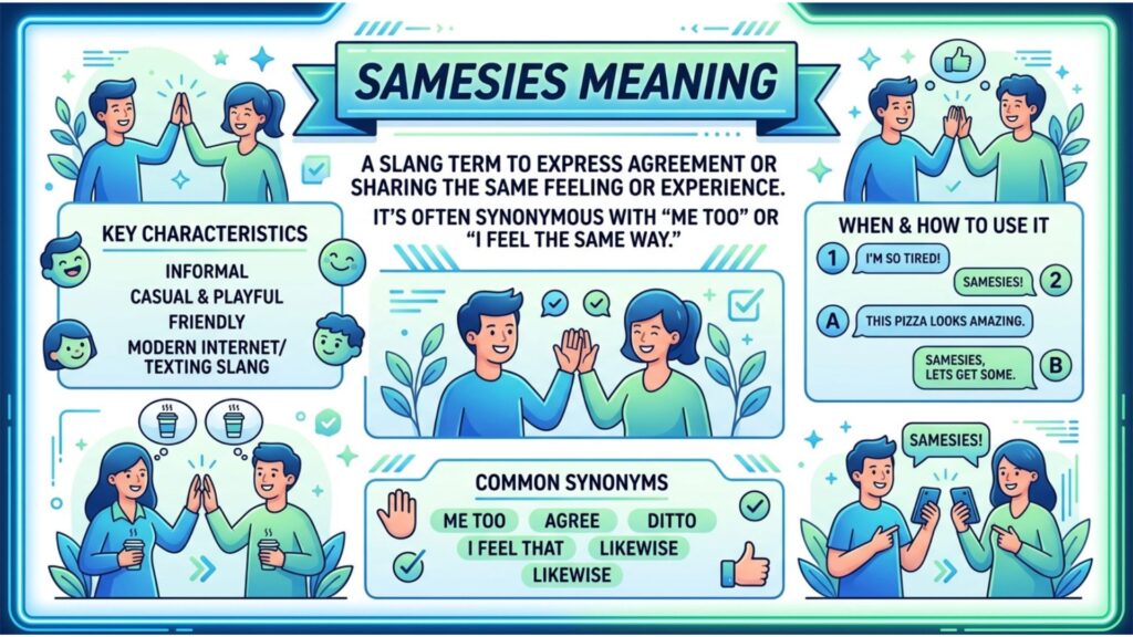 Samesies Meaning