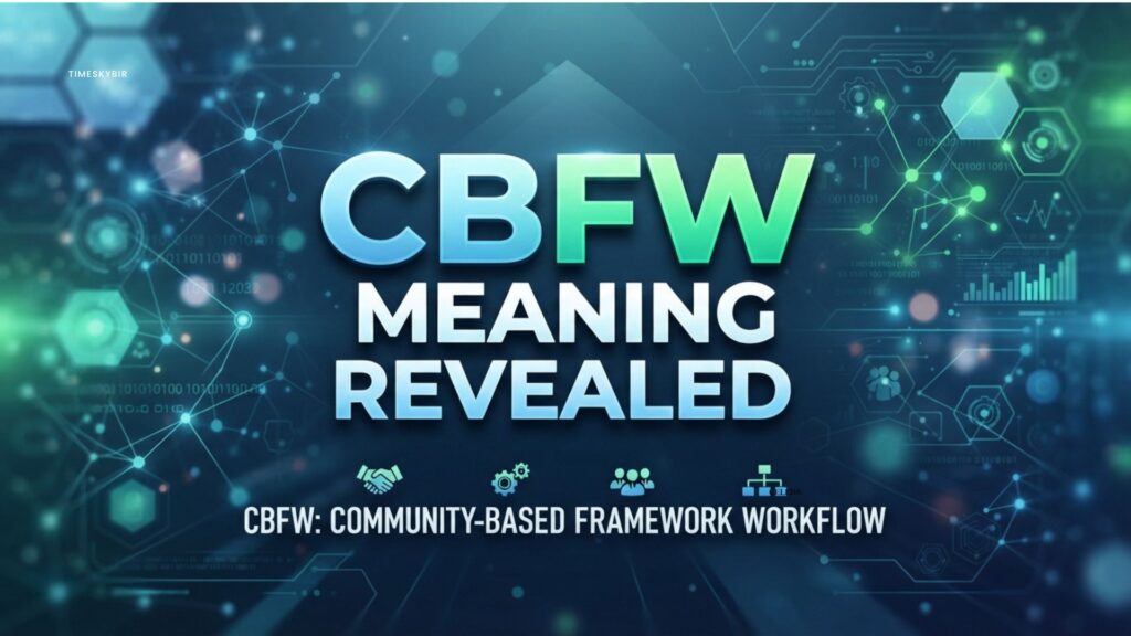 CBFW Meaning Revealed