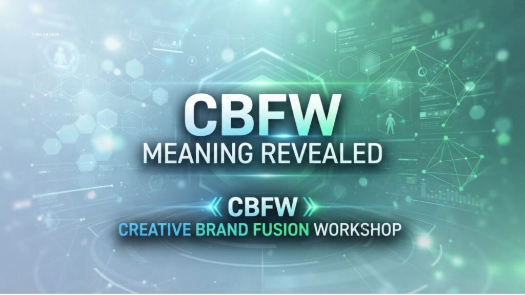 CBFW Meaning Revealed