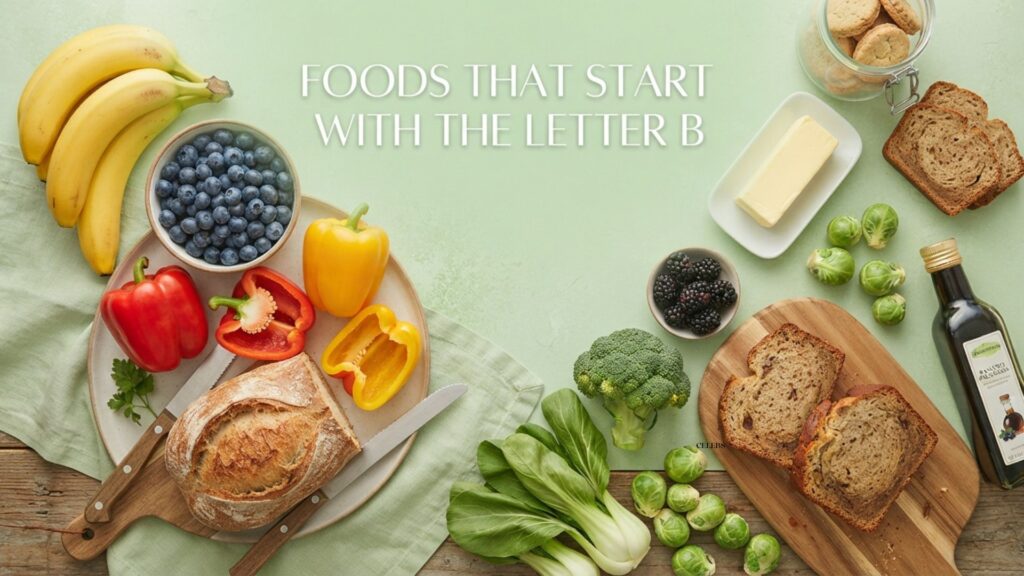 Foods That Start With The Letter B