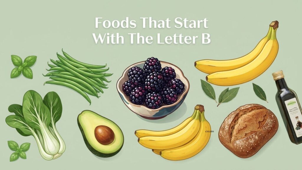 Foods That Start With The Letter B
