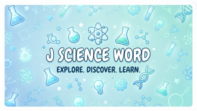 J Science Word