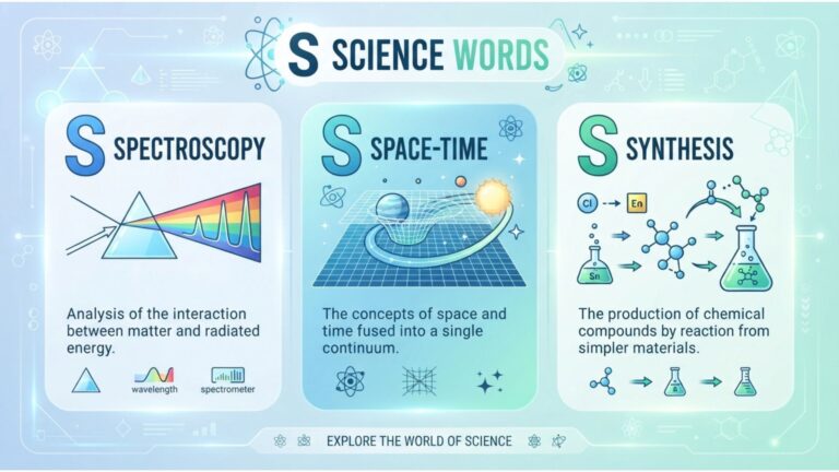 S Science Words