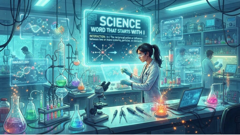 Science Word That Starts With I