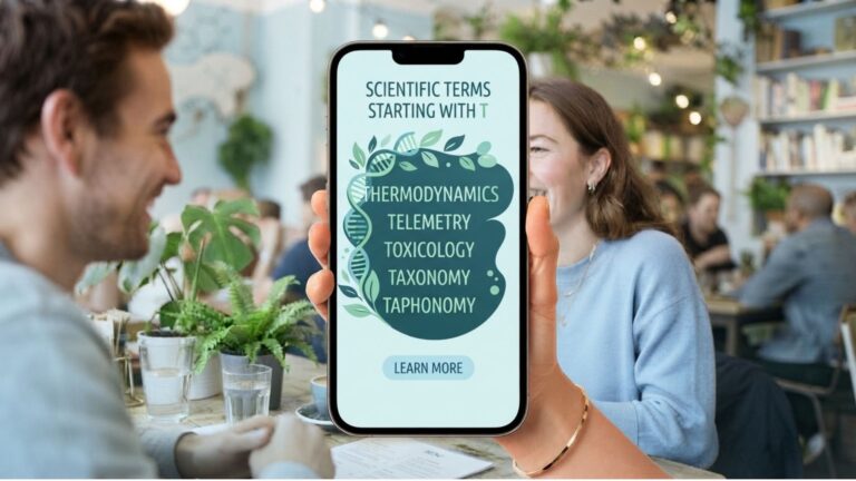 Scientific Words That Start With T