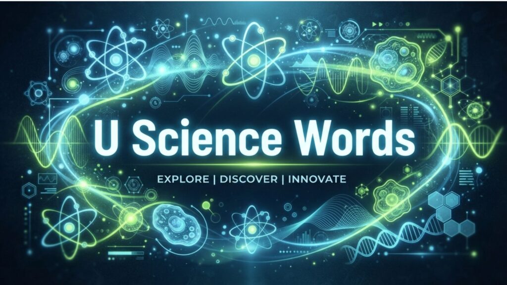 U Science Words